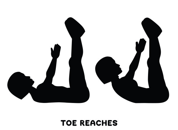 脚趾。仰卧起坐。运动早操。女人做运动的剪影。锻炼,训练。图片下载