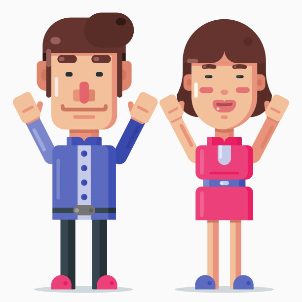 浪漫情人节插图素材图片