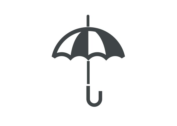 雨伞/防水简约图标图片下载
