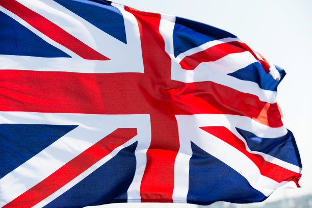 英国国旗的特写图片下载