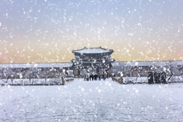 庆福冈，韩国首尔。图片下载