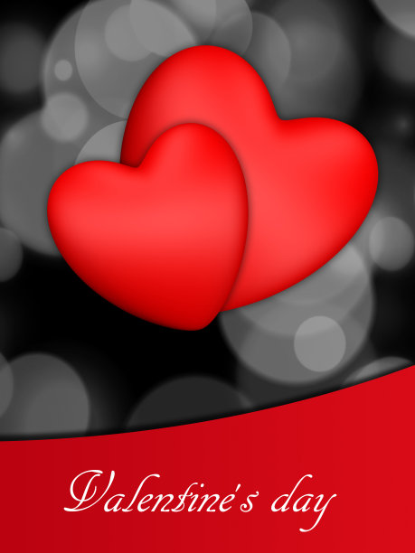 情人节情人心图片下载