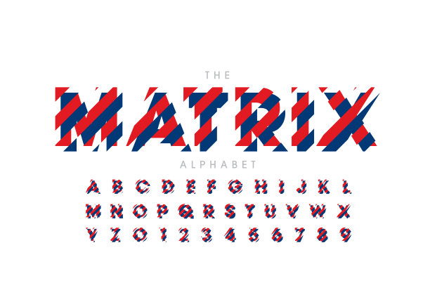 程式化的字母图片下载