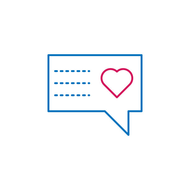 心，聊天，约会，爱情图标。浪漫元素的移动概念和web应用插图。细色线图标用于网站设计和开发，应用程序开发图片下载