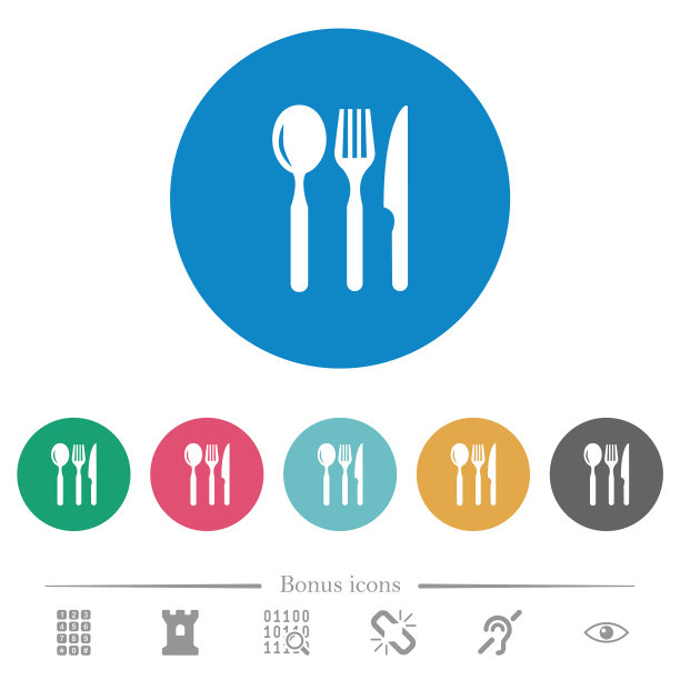 餐厅扁圆图标图片下载