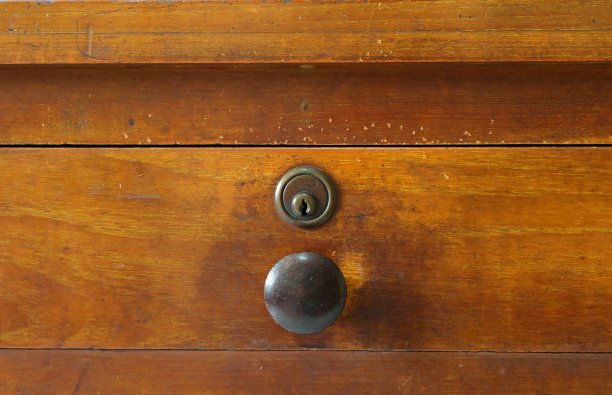 柚木古董抽屉图片下载