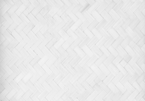 白色席子传统工艺品竹织纹理背景。柳条表面图案材料墙面与古董开裂家具油漆风化白色复古剥落墙纸或板。图片下载