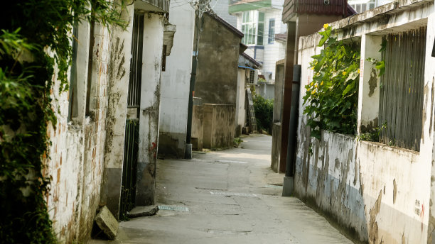 金山嘴渔村是上海沿海地区最早的渔村图片下载