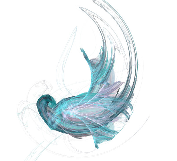 一个抽象的电脑生成的现代分形设计。抽象分形色彩纹理。数字艺术。抽象的形式和颜色。抽象的分形元素为您的设计。图片下载