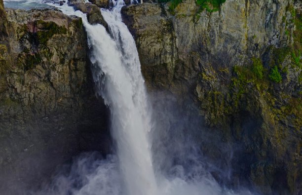 华盛顿的斯诺夸尔米瀑布图片下载