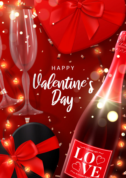 情人节传单快乐图片下载