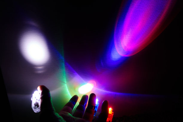 多色手指灯图片下载