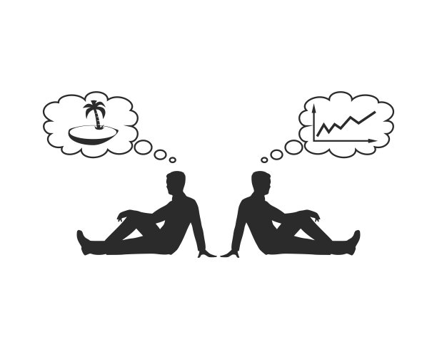 生活与工作的平衡观念。图片下载