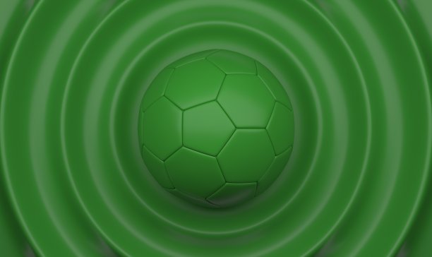 利比亚，波浪背景下的足球图片下载