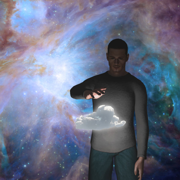 人与力量的雨云图片下载