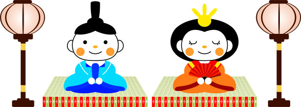 日本可爱的中国娃娃在榻榻米纸灯笼图片下载