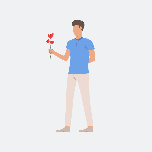 人拿着花图片下载