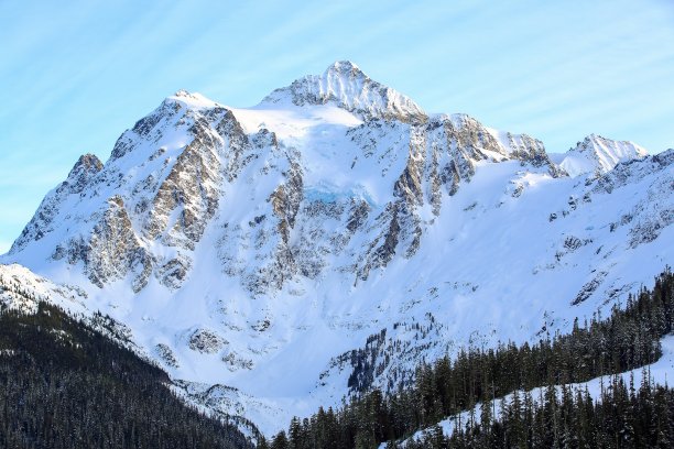 冬季舒克桑山图片下载