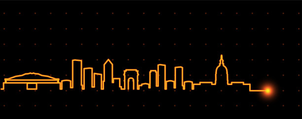 亚特兰大闪电天际线图片下载
