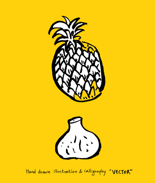 食品菜单插图图片下载