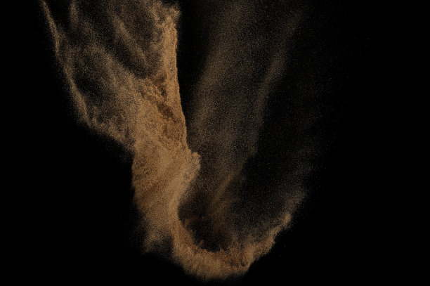 桑迪爆炸孤立。图片下载