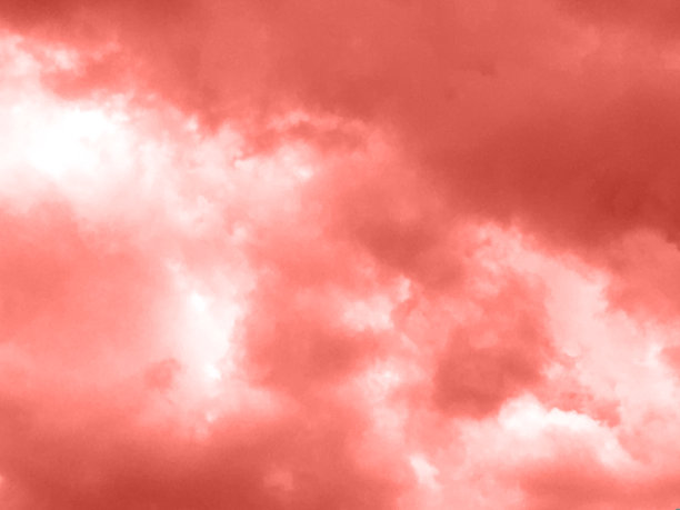 活珊瑚色的抽象云图片下载