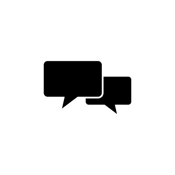 对话图标：用于UI和UX、网站或移动应用程序的通用图标集的简单字形矢量图片下载
