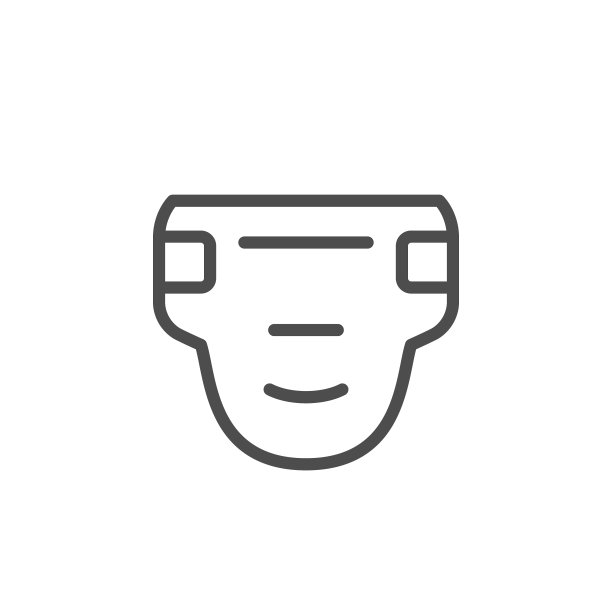 尿布线条图标图片下载