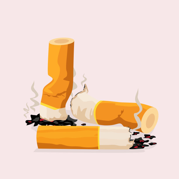 烟头卡通图片下载