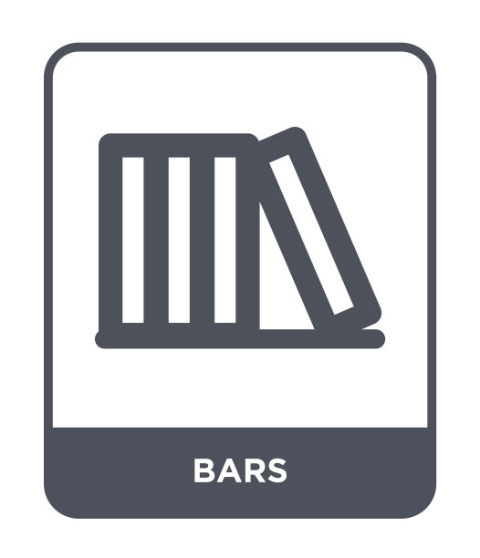 栏图标矢量白色背景，栏时尚填充图标从教育收藏图片下载