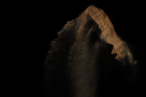 桑迪爆炸孤立。图片下载