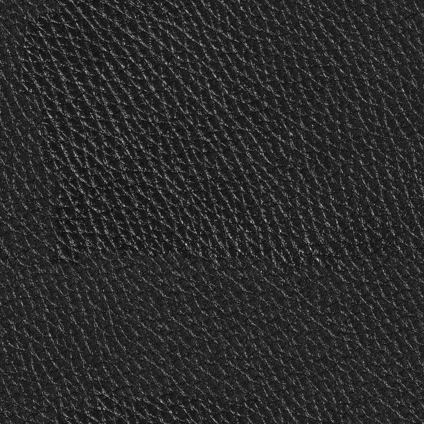 黑色亮皮革纹理在宏观上。无缝方形背景，瓷砖准备。图片下载