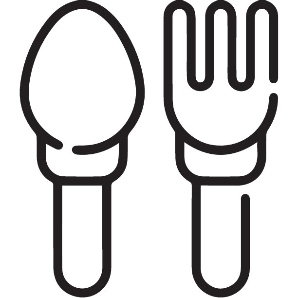 叉子和勺子图片下载