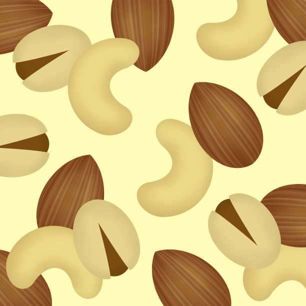 背景的坚果图片下载