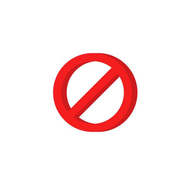 停止图标。矢量插图平面设计图片下载