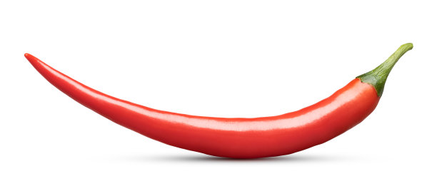 红辣椒与白辣椒的夹道图片下载