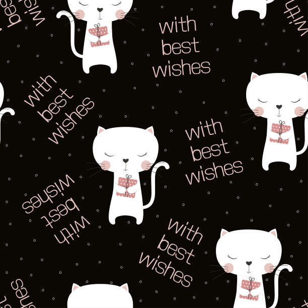 有猫的图案图片下载