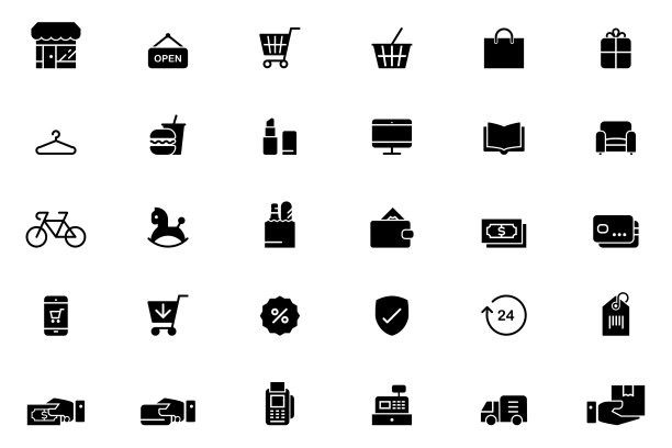 购物的图标图片下载