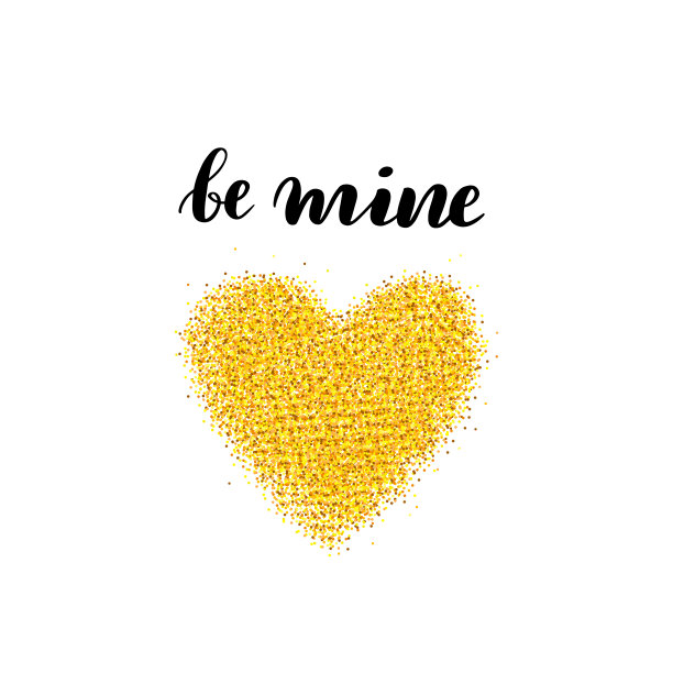 情人节卡片。做我的情人节插图。图片下载