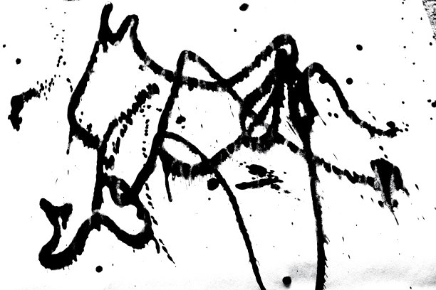 墨滴纹理。枯燥乏味的背景图片下载