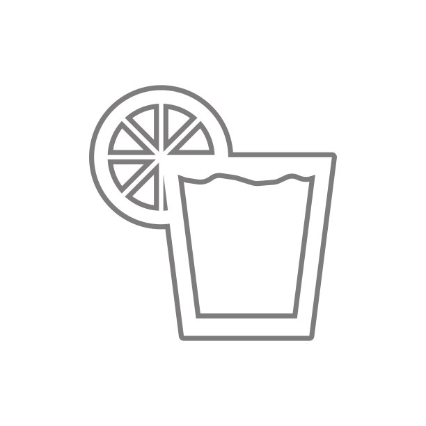 奎宁金酒图标：网络安全手机概念和Web应用细线元素图标图片下载