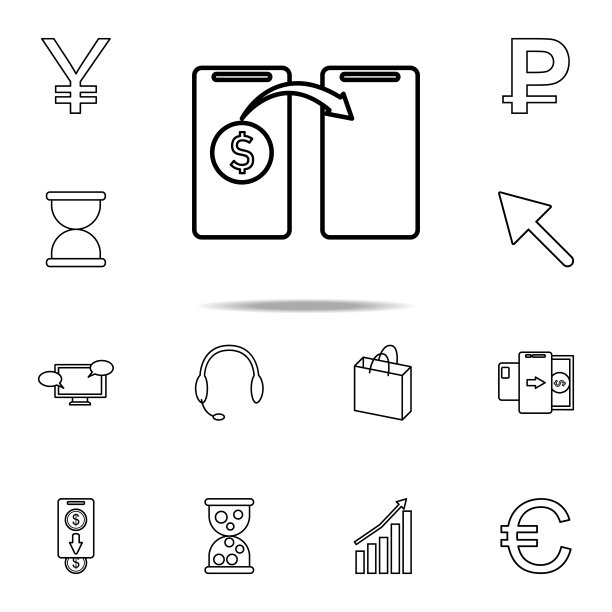 手机银行转账图标图片下载