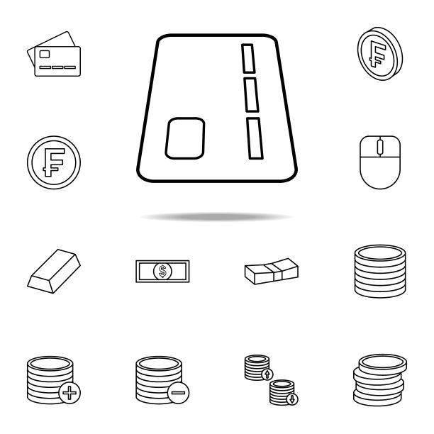 手机银行信用卡图标图片下载