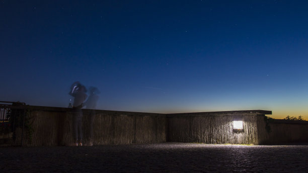 仰望夜空图片下载