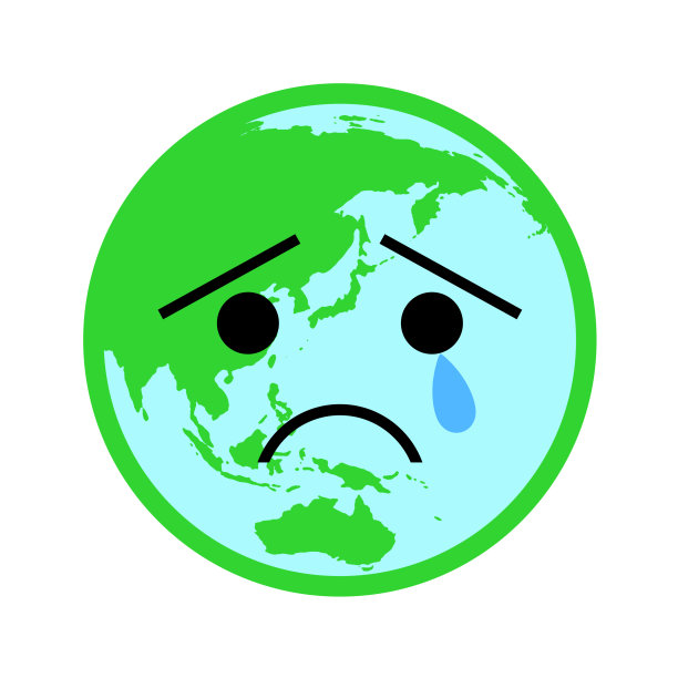 地球感到悲伤。图片下载