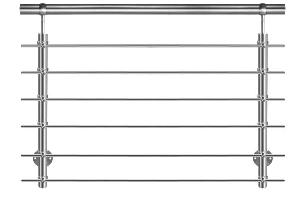 现代扶手不锈钢隔离图片下载