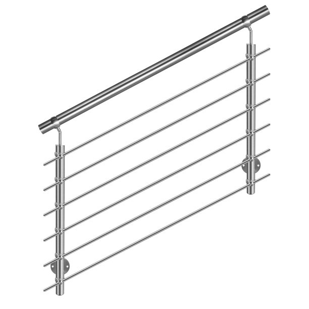 现代扶手不锈钢隔离图片下载