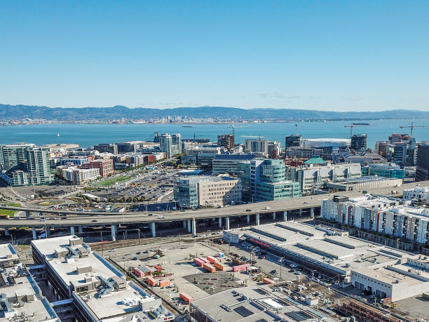 Mission Bay鸟瞰图图片下载