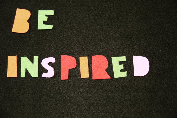 从感觉的背景中获得灵感图片下载