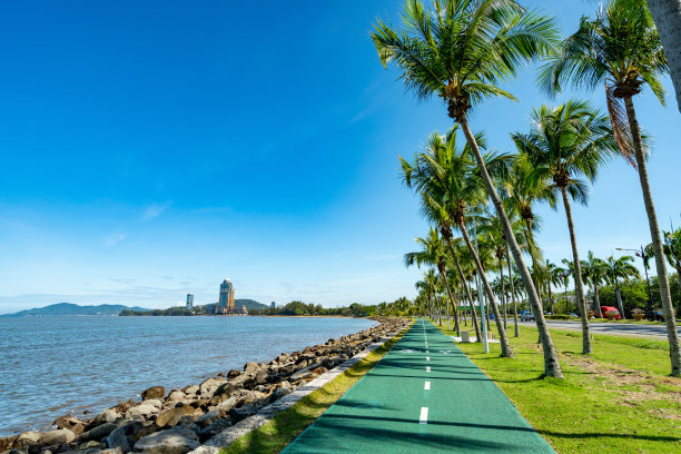 美丽的海岸线图片下载